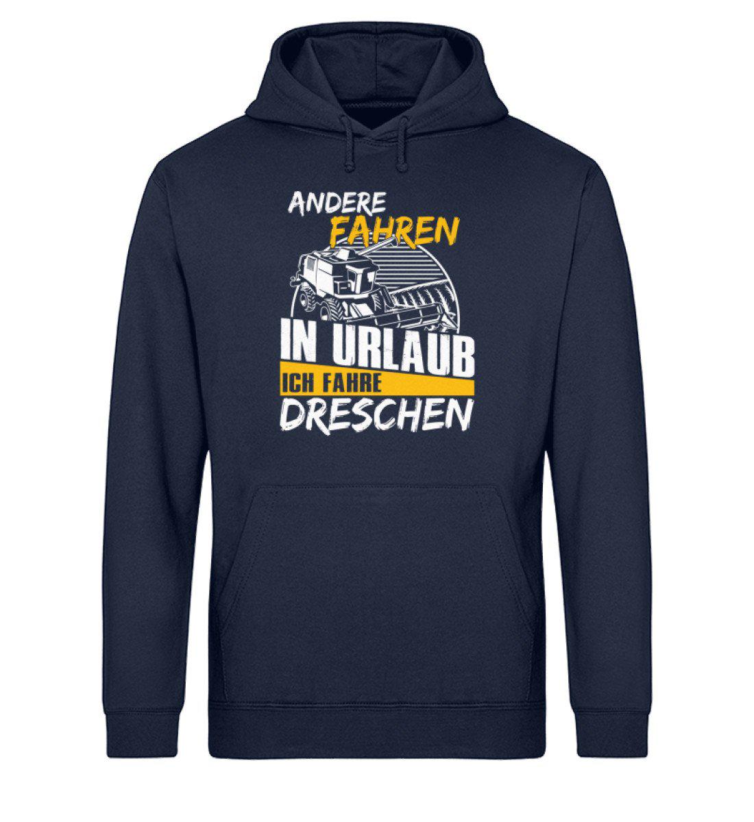 Ich fahre dreschen · Unisex Organic Hoodie-Drummer Hoodie ST/ST-French Navy-XS-Agrarstarz