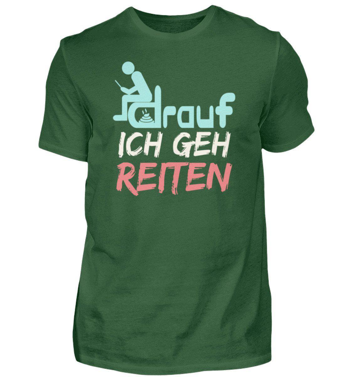 Ich geh reiten · Herren T-Shirt-Herren Basic T-Shirt-Agrarstarz