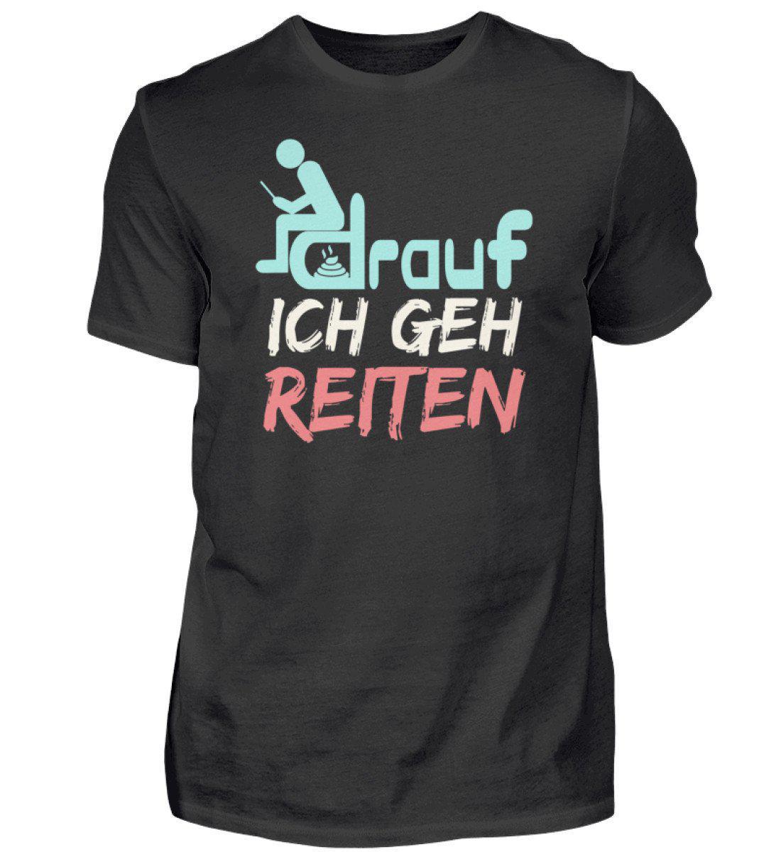 Ich geh reiten · Herren T-Shirt-Herren Basic T-Shirt-Agrarstarz