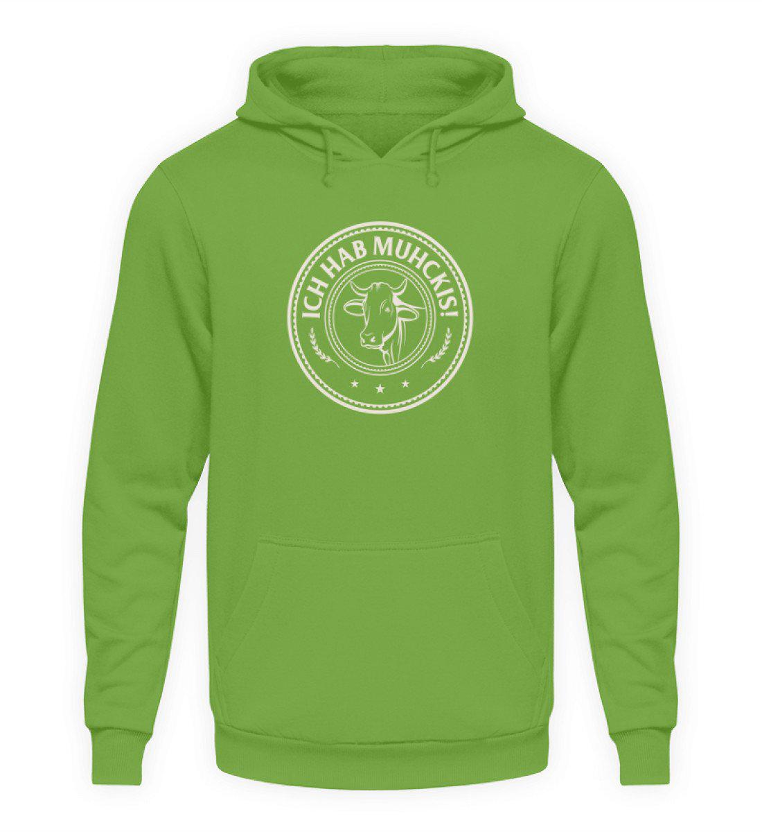 Ich hab Muhckis · Unisex Kapuzenpullover Hoodie-Unisex Hoodie-LimeGreen-S-Agrarstarz