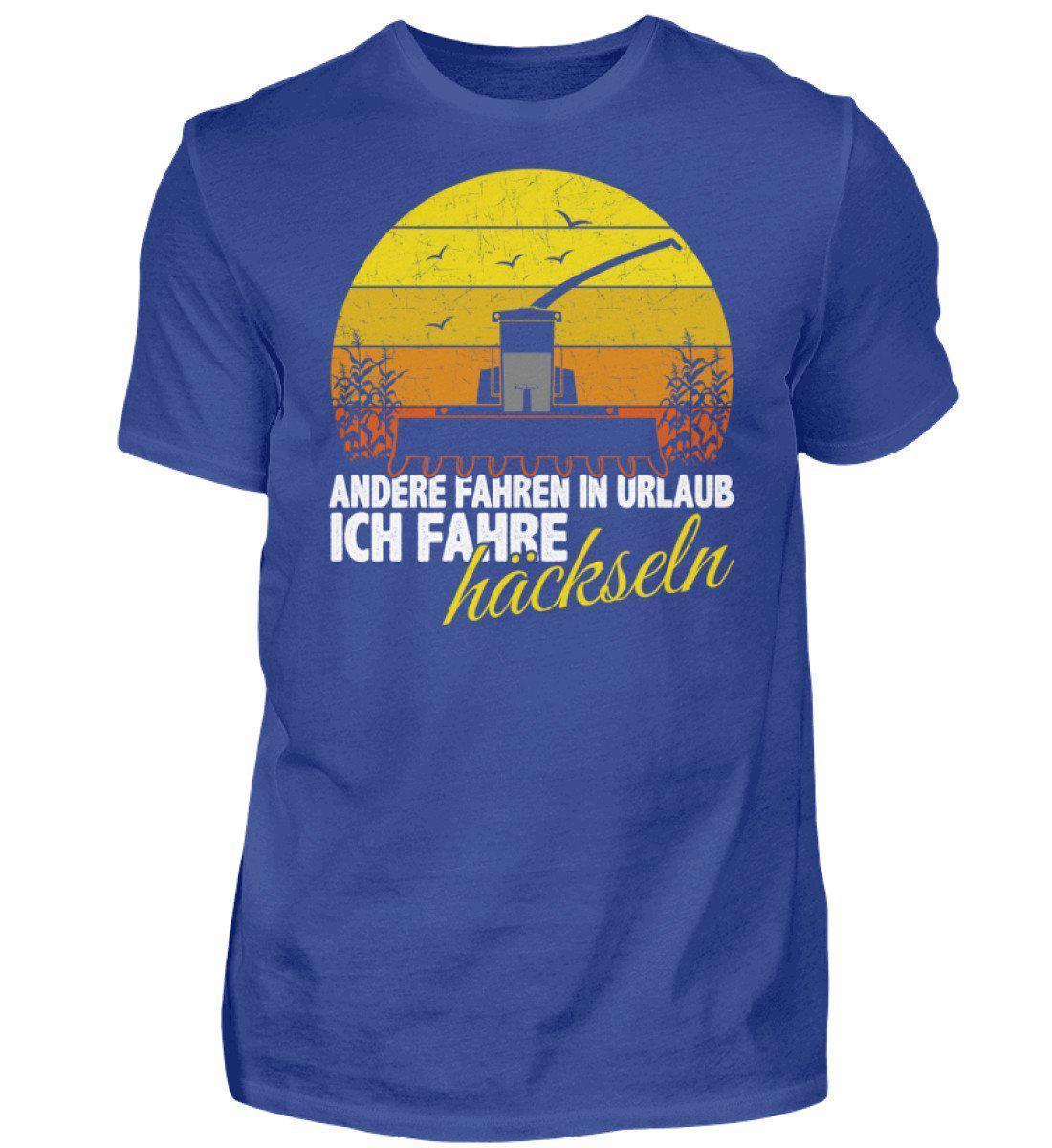 Ich häckseln andere Urlaub · Herren T-Shirt-Herren Basic T-Shirt-Agrarstarz