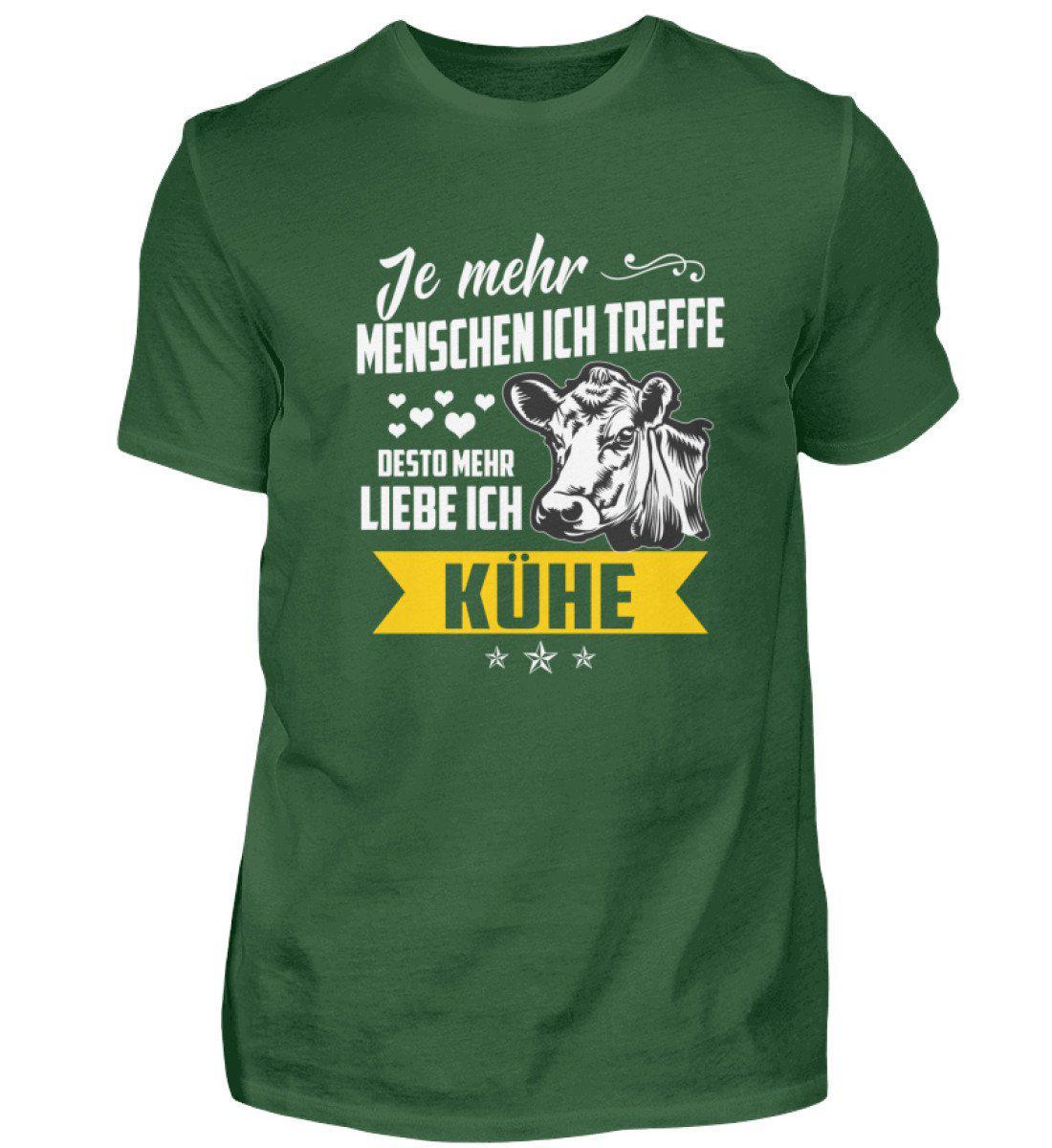 Ich liebe Kühe · Herren T-Shirt-Herren Basic T-Shirt-Bottle Green-S-Agrarstarz