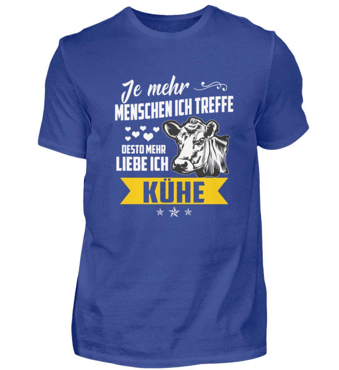 Ich liebe Kühe · Herren T-Shirt-Herren Basic T-Shirt-Royal Blue-S-Agrarstarz