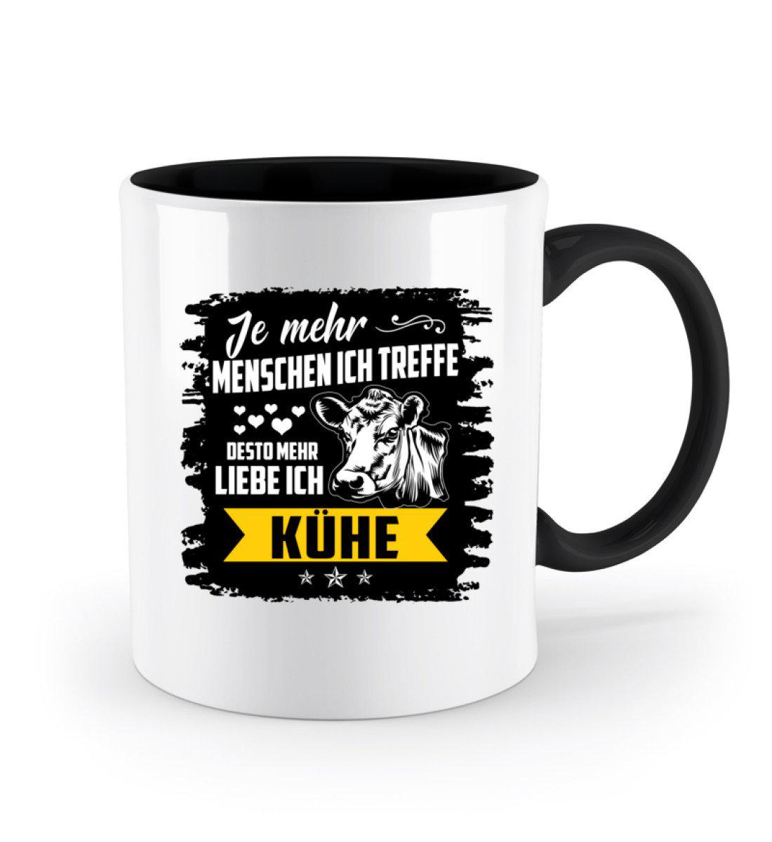 Ich liebe Kühe · Keramik Tasse zweifarbig-Keramik Tasse Zweifarbig-Agrarstarz