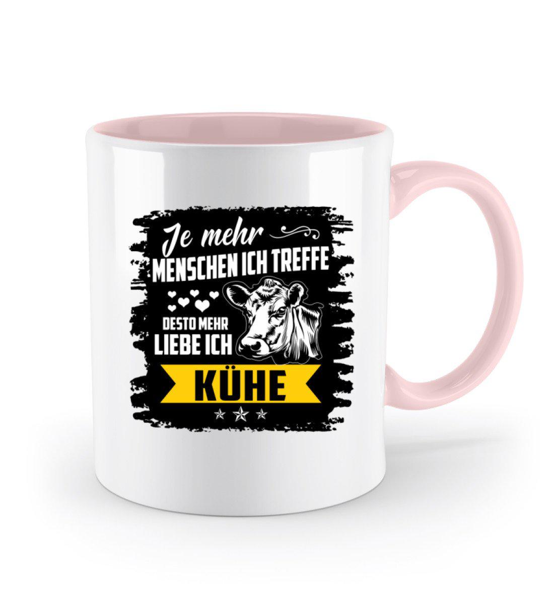 Ich liebe Kühe · Keramik Tasse zweifarbig-Keramik Tasse Zweifarbig-Agrarstarz