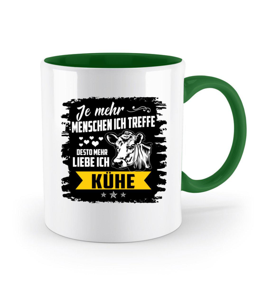 Ich liebe Kühe · Keramik Tasse zweifarbig-Keramik Tasse Zweifarbig-Agrarstarz