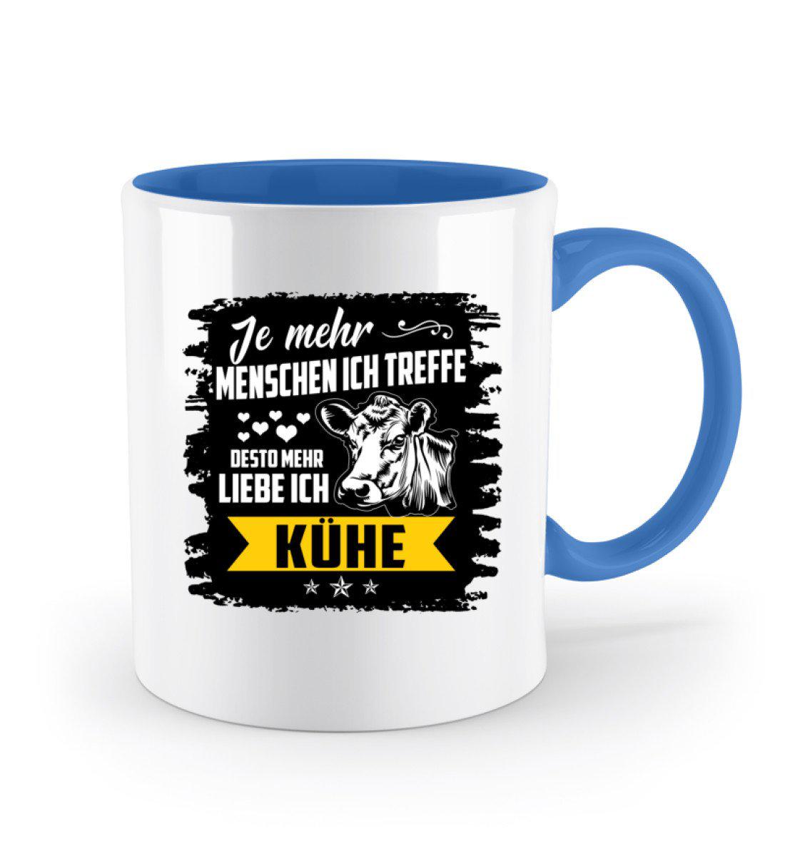 Ich liebe Kühe · Keramik Tasse zweifarbig-Keramik Tasse Zweifarbig-Agrarstarz