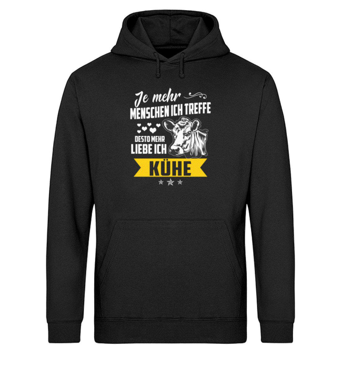 Ich liebe Kühe · Unisex Organic Hoodie-Drummer Hoodie ST/ST-Black-XS-Agrarstarz