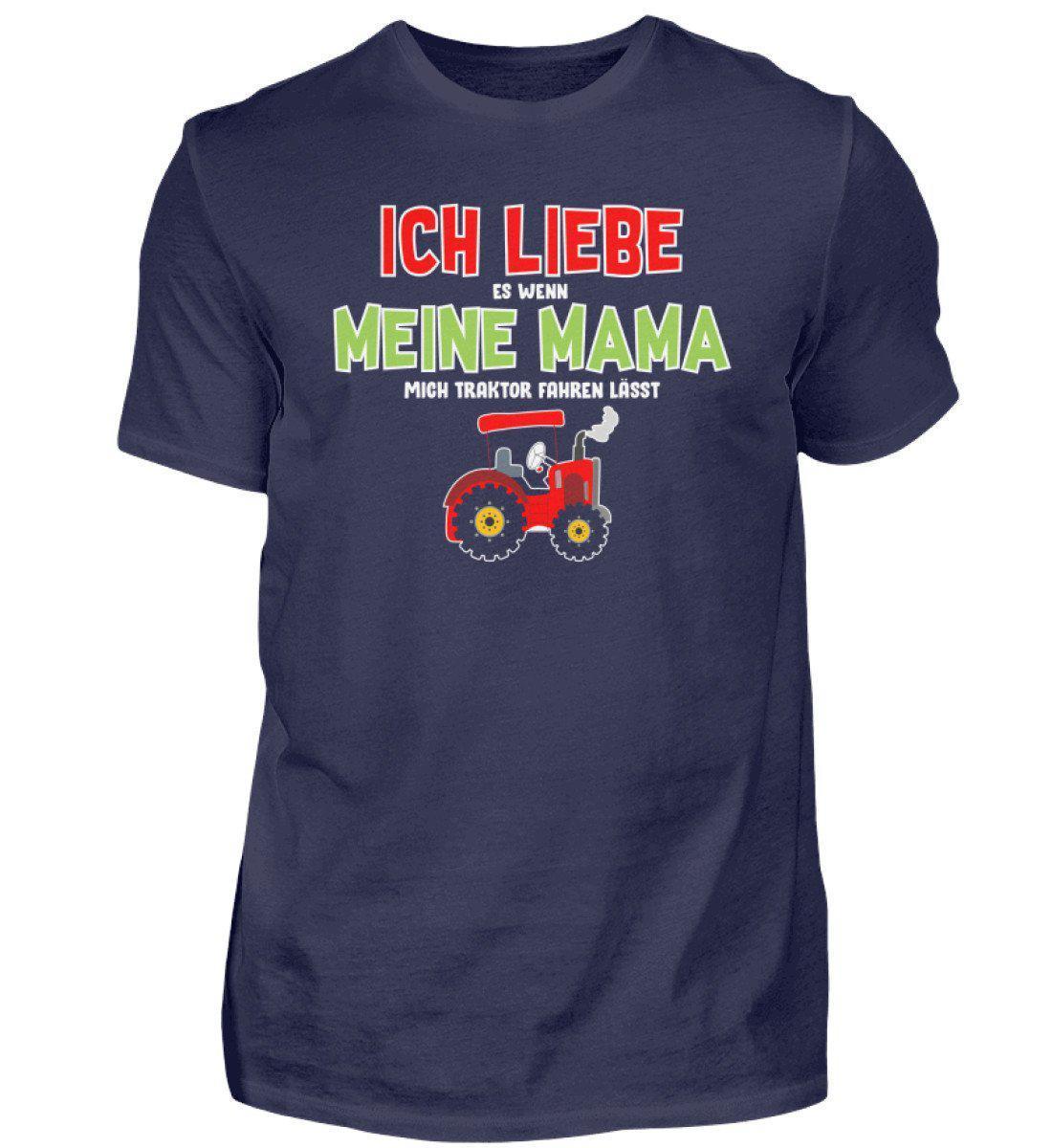 Ich liebe meine Mama · Herren T-Shirt-Herren Basic T-Shirt-Navy-S-Agrarstarz