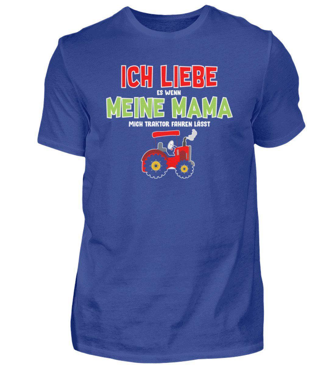 Ich liebe meine Mama · Herren T-Shirt-Herren Basic T-Shirt-Royal Blue-S-Agrarstarz