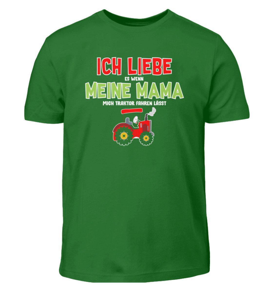 Ich liebe meine Mama · Kinder T-Shirt-Kinder T-Shirt-Kelly Green-3/4 (98/104)-Agrarstarz