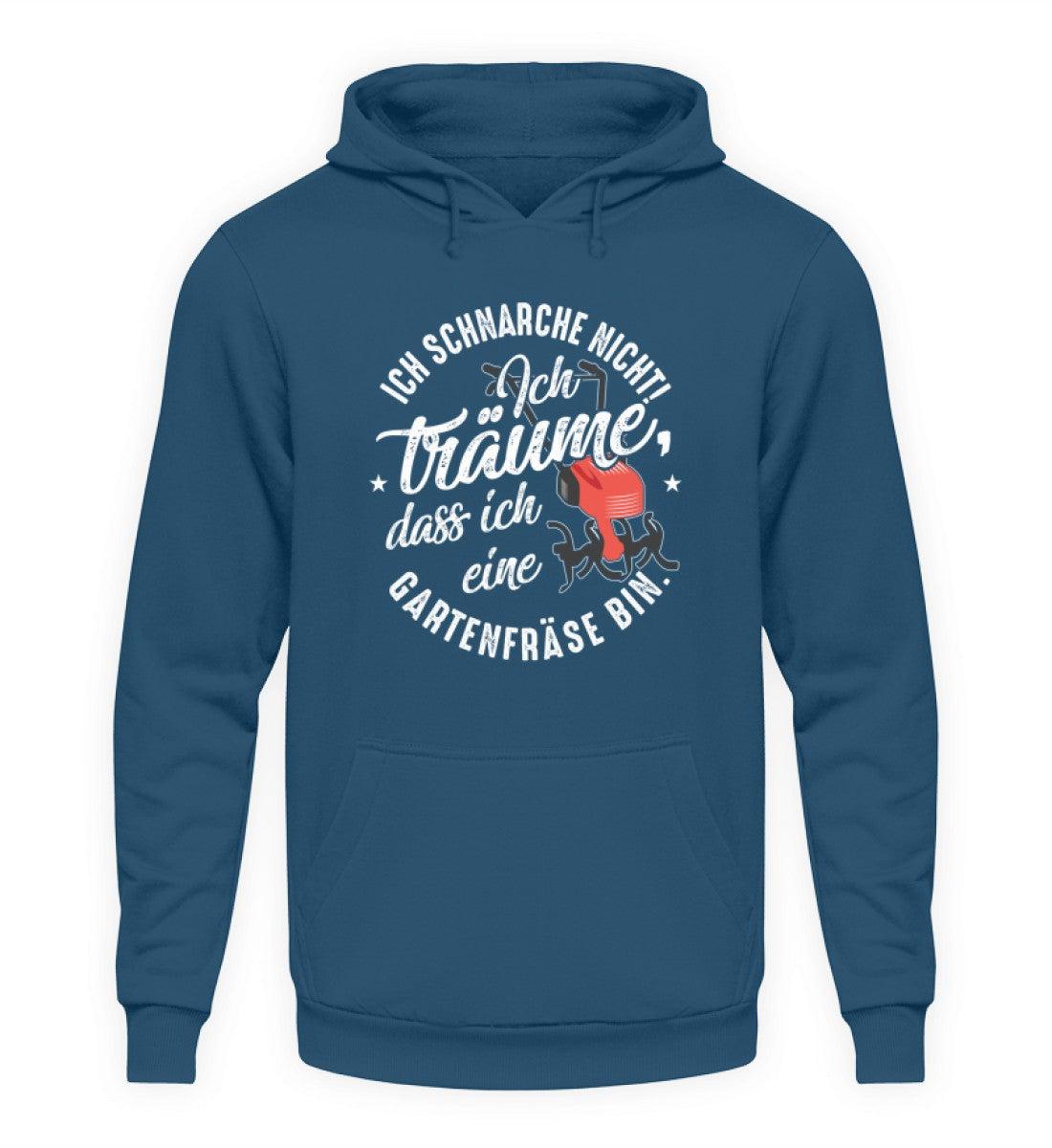 Ich schnarche nicht Gartenfräse · Unisex Kapuzenpullover Hoodie-Unisex Hoodie-Airforce Blue-S-Agrarstarz