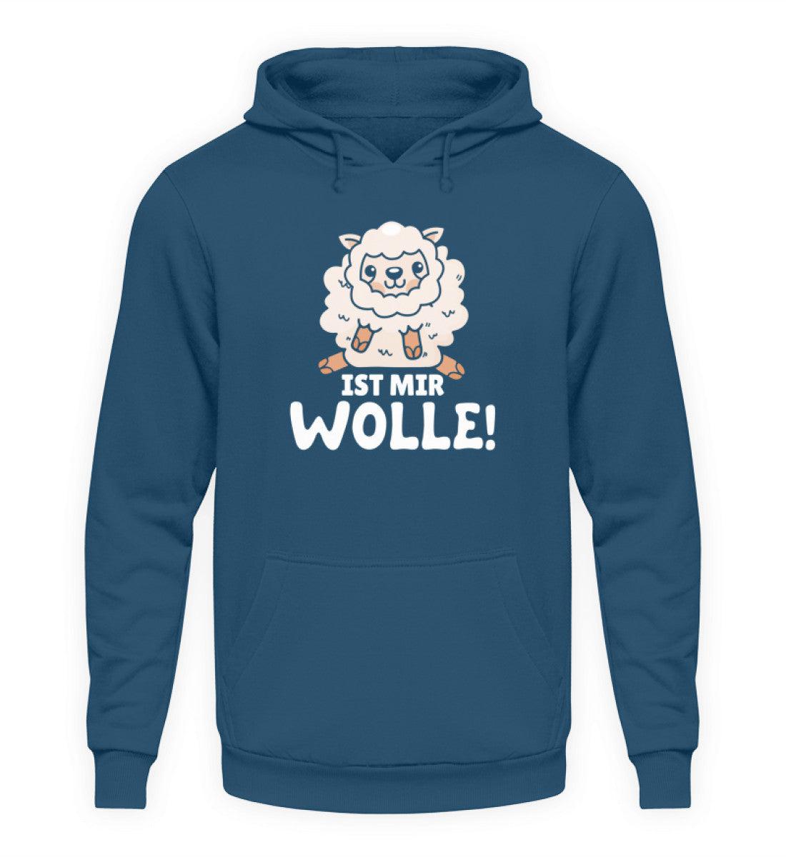 Ist mir Wolle! · Unisex Kapuzenpullover Hoodie-Unisex Hoodie-Airforce Blue-S-Agrarstarz