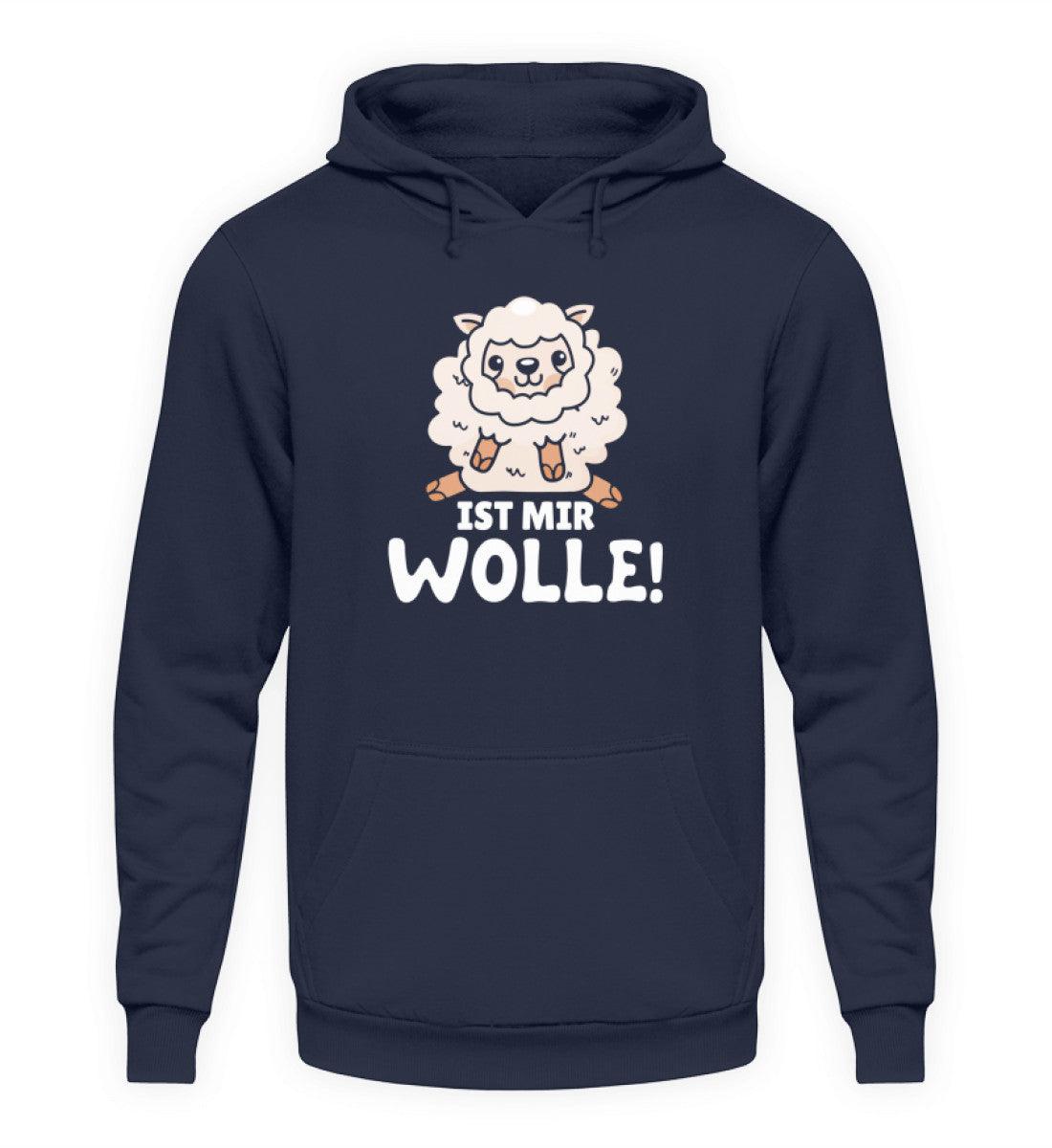 Ist mir Wolle! · Unisex Kapuzenpullover Hoodie-Unisex Hoodie-Oxford Navy-S-Agrarstarz