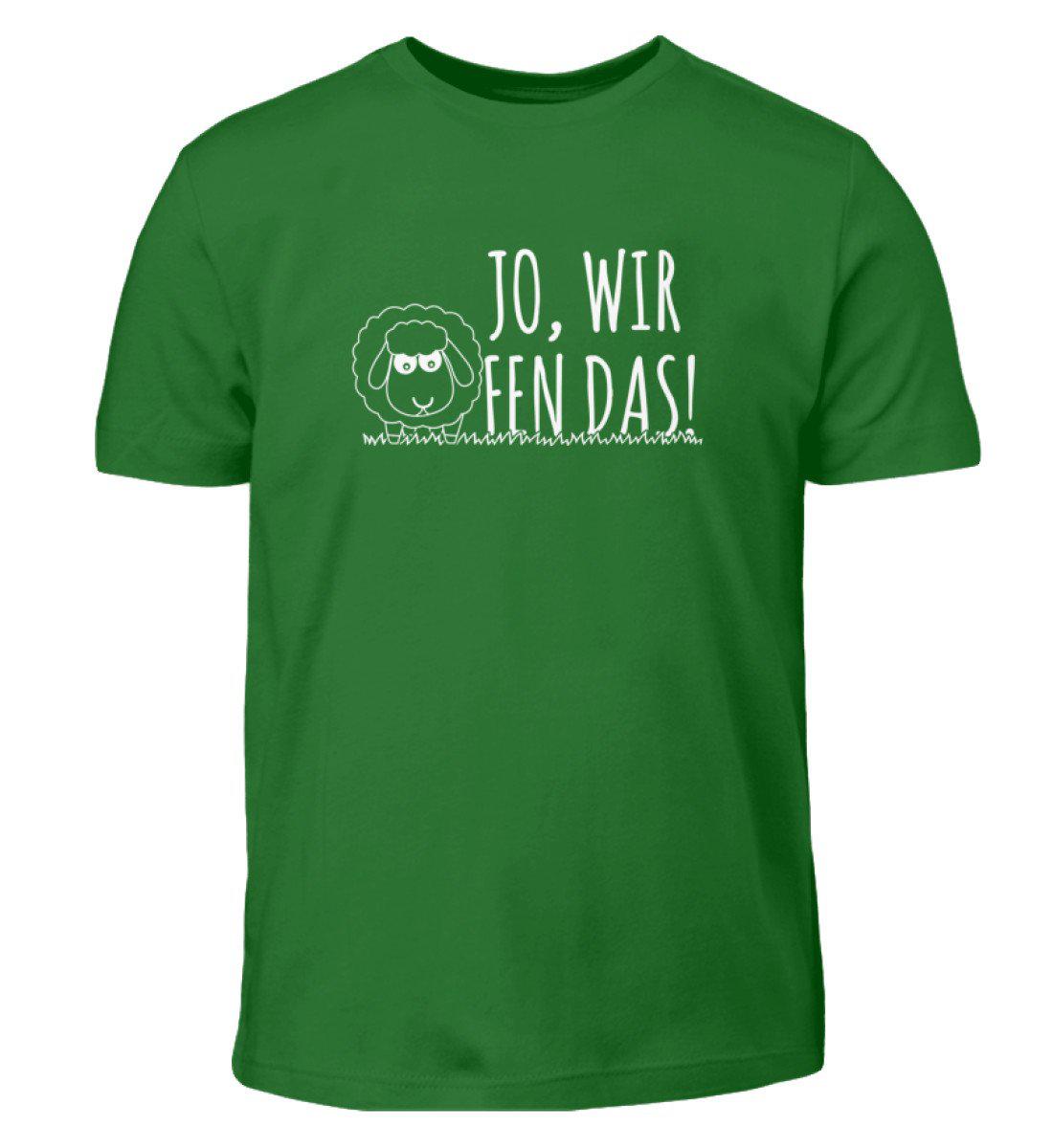 Jo wir schaffen das Schaf - Kinder T-Shirt-Kinder T-Shirt-Kelly Green-12/14 (152/164)-Agrarstarz