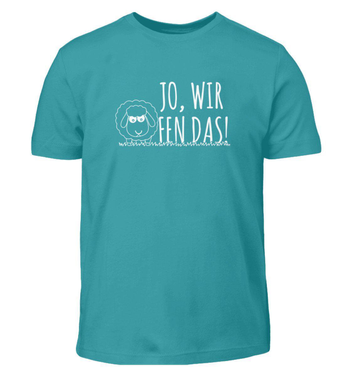 Jo wir schaffen das Schaf - Kinder T-Shirt-Kinder T-Shirt-Swimming Pool-12/14 (152/164)-Agrarstarz