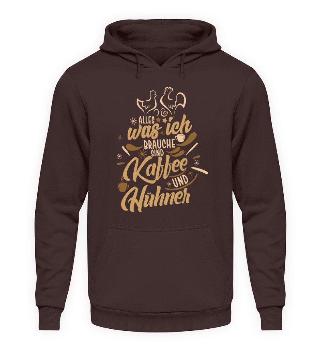 Kaffee und Hühner · Unisex Kapuzenpullover Hoodie-Unisex Hoodie-Hot Chocolate-S-Agrarstarz