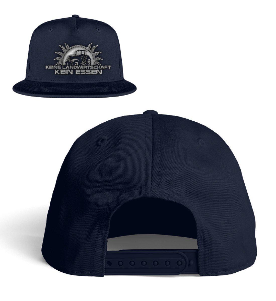 Keine Landwirtschaft kein Essen · Bestickte Snapback Mütze-Snapback mit Stick-Oxford Navy-Einheitsgröße-Agrarstarz