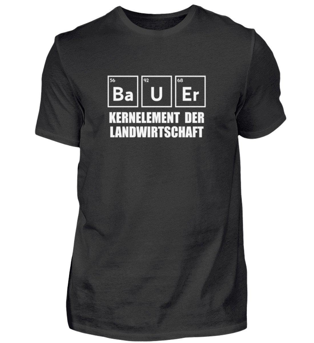 Kernelemente der Landwirtschaft Bauer · Herren T-Shirt-Herren Basic T-Shirt-Black-S-Agrarstarz