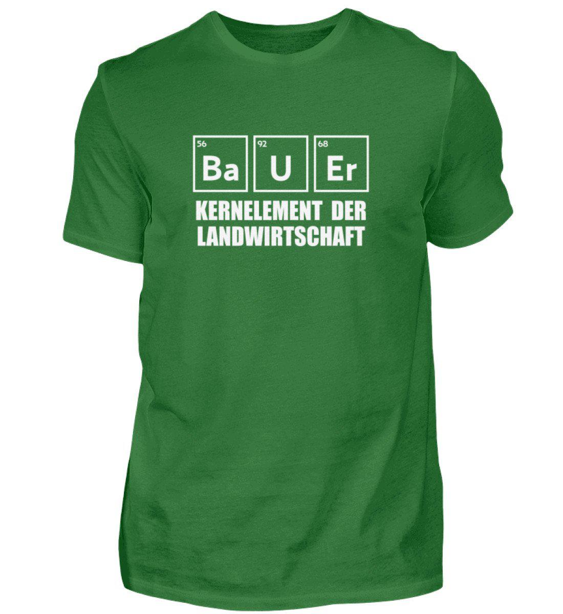 Kernelemente der Landwirtschaft Bauer · Herren T-Shirt-Herren Basic T-Shirt-Kelly Green-S-Agrarstarz