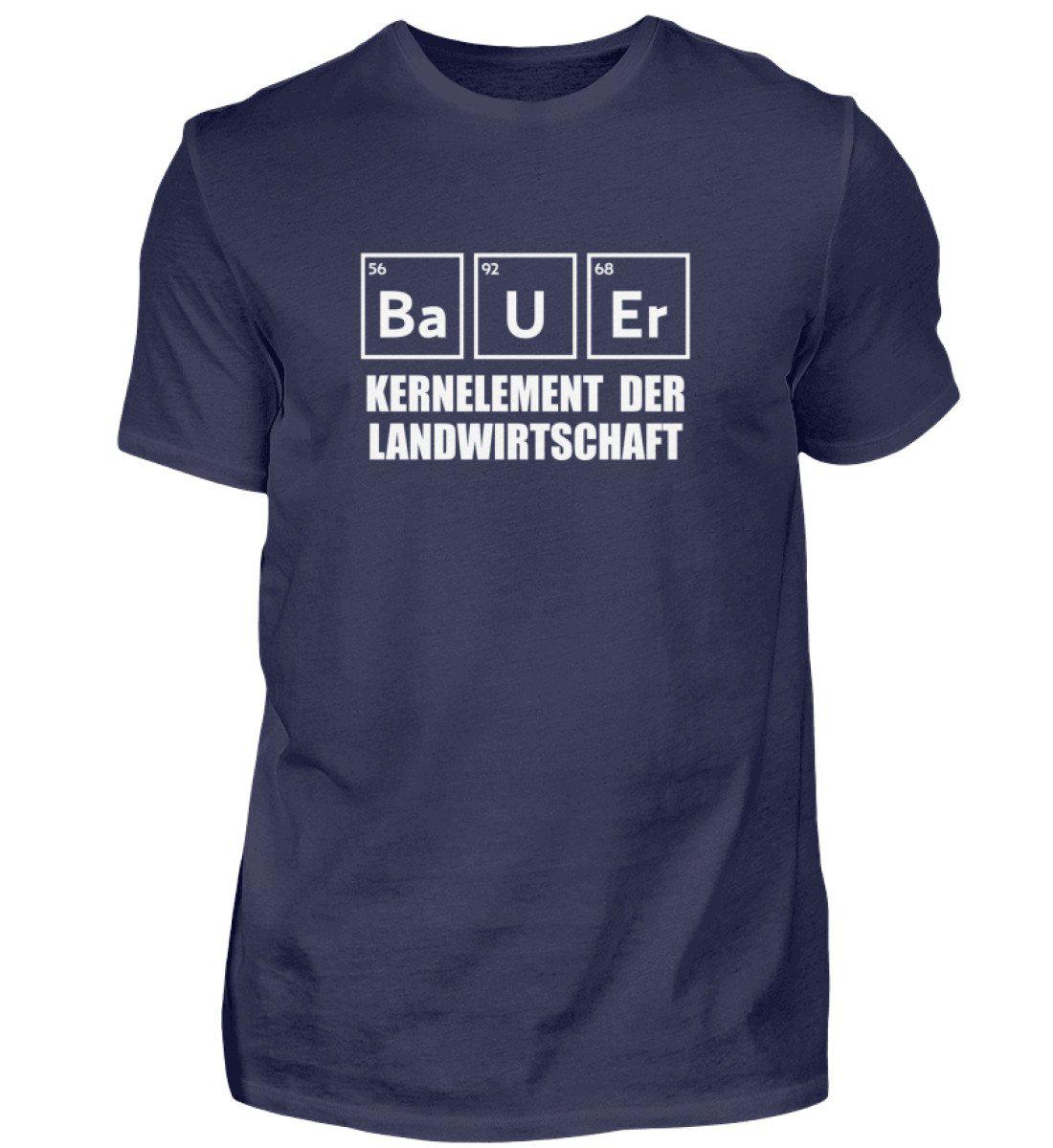 Kernelemente der Landwirtschaft Bauer · Herren T-Shirt-Herren Basic T-Shirt-Navy-S-Agrarstarz