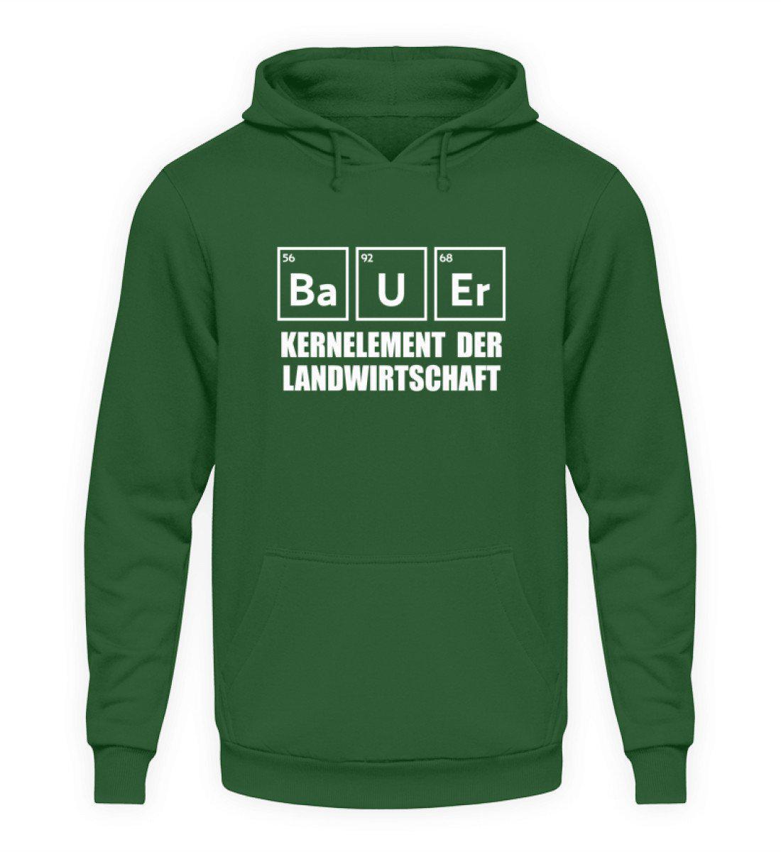Kernelemente der Landwirtschaft Bauer · Unisex Kapuzenpullover Hoodie-Unisex Hoodie-Bottle Green-S-Agrarstarz