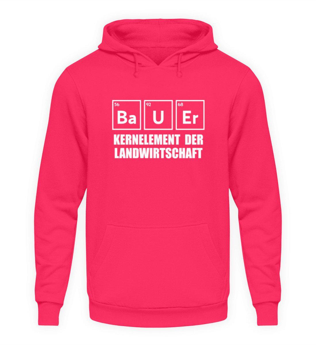Kernelemente der Landwirtschaft Bauer · Unisex Kapuzenpullover Hoodie-Unisex Hoodie-Hot Pink-S-Agrarstarz