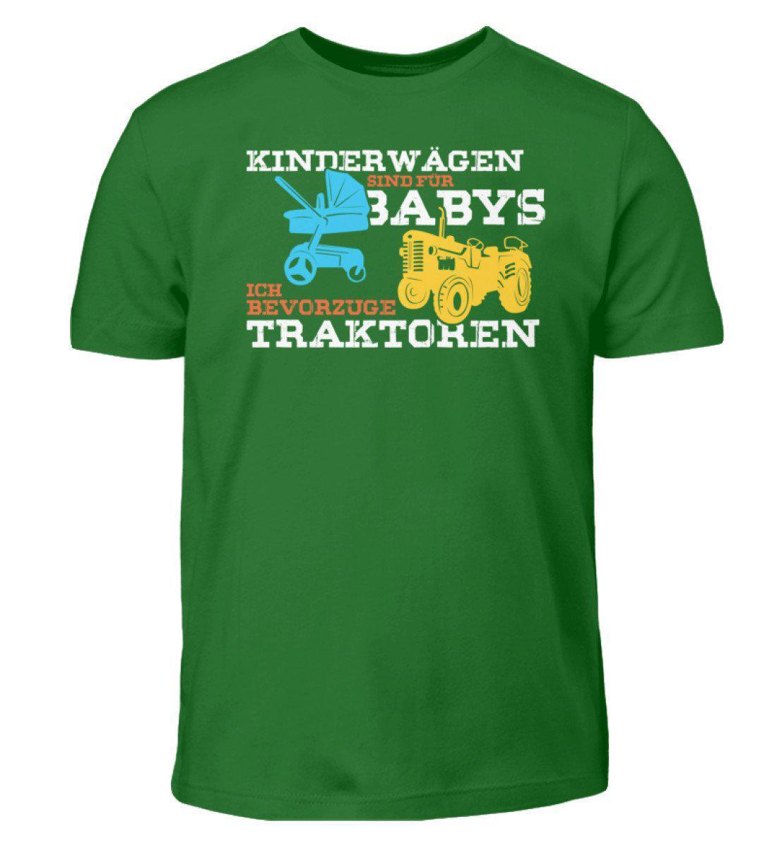 Kinderwägen sind für Babys · Kinder T-Shirt-Kinder T-Shirt-Kelly Green-3/4 (98/104)-Agrarstarz