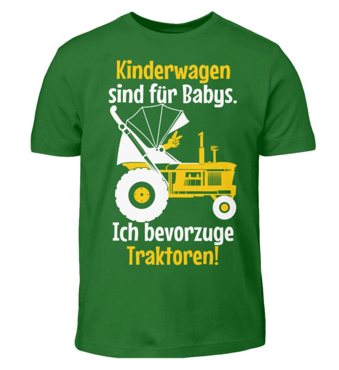 Kinderwagen sind für Babys · Kinder T-Shirt-Kinder T-Shirt-Kelly Green-3/4 (98/104)-Agrarstarz