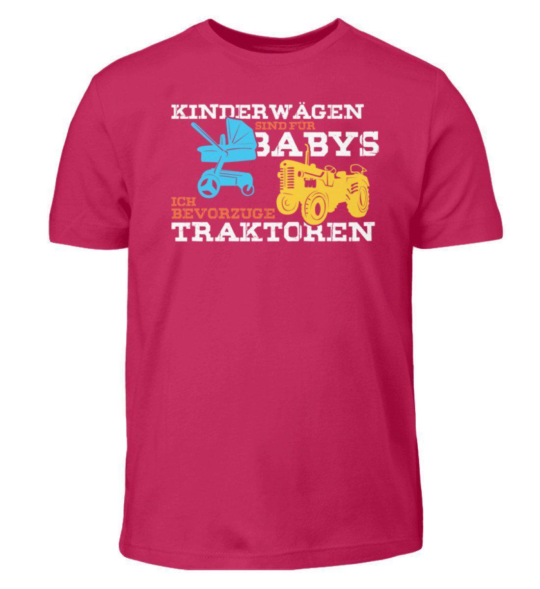 Kinderwägen sind für Babys · Kinder T-Shirt-Kinder T-Shirt-Sorbet-3/4 (98/104)-Agrarstarz