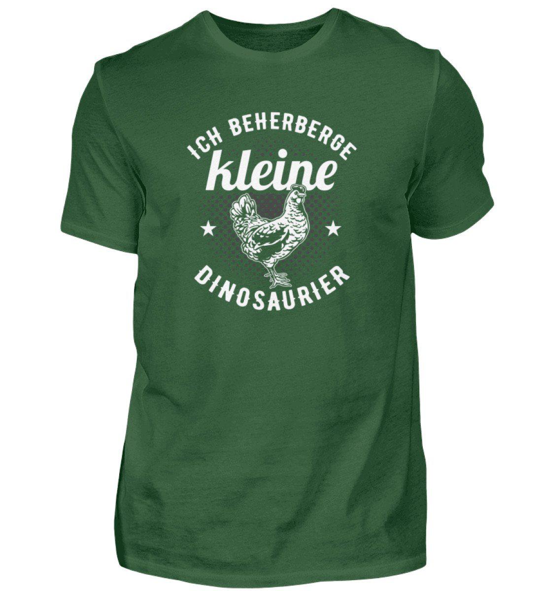 Kleine Dinosaurier · Herren T-Shirt-Herren Basic T-Shirt-Bottle Green-S-Agrarstarz