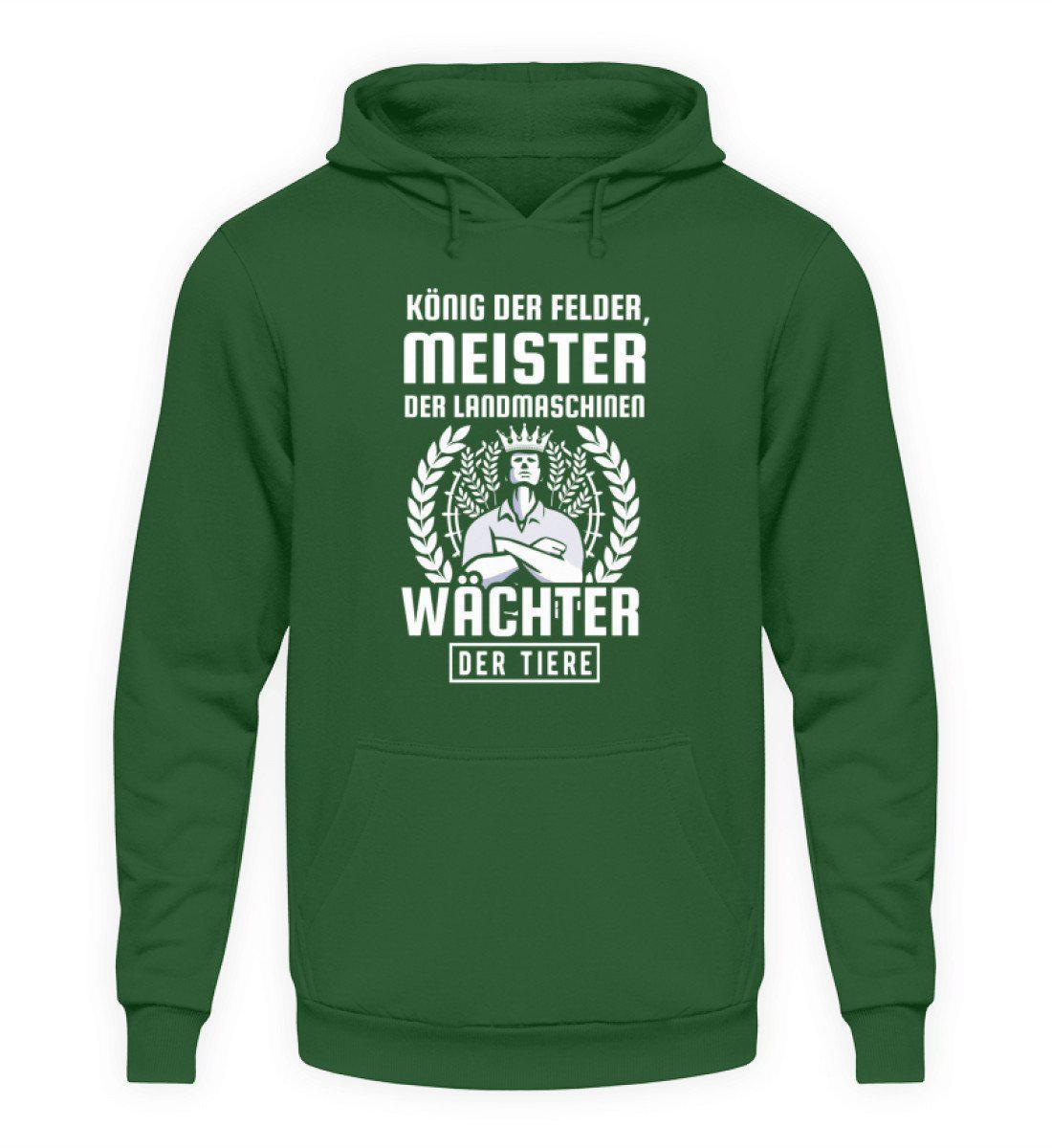 König der Felder · Unisex Kapuzenpullover Hoodie-Unisex Hoodie-Bottle Green-L-Agrarstarz