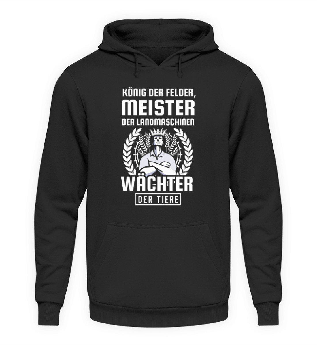 König der Felder · Unisex Kapuzenpullover Hoodie-Unisex Hoodie-Jet Black-L-Agrarstarz