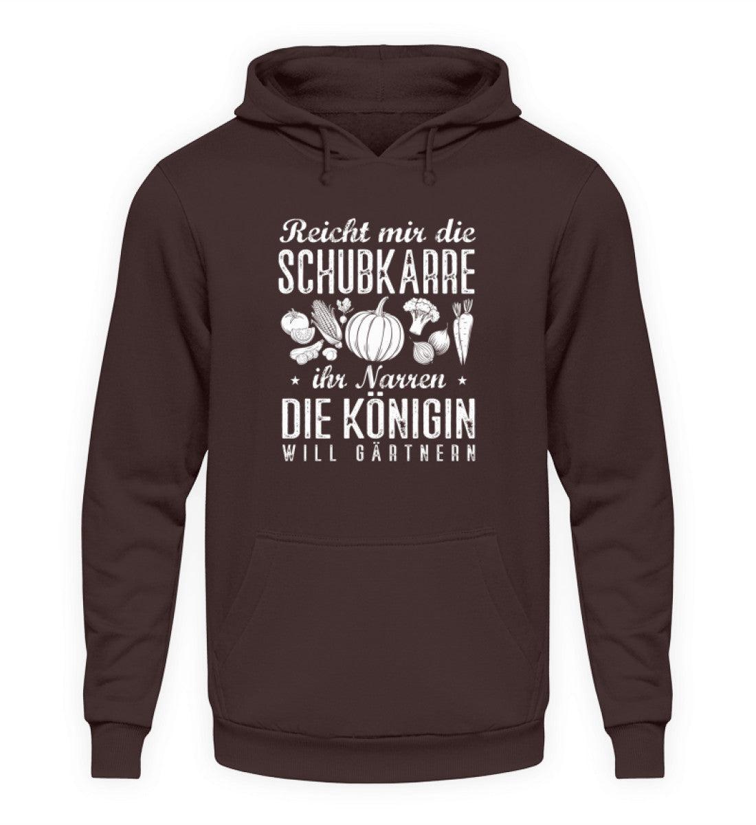 Königin will Gärtnern · Unisex Kapuzenpullover Hoodie-Unisex Hoodie-Agrarstarz