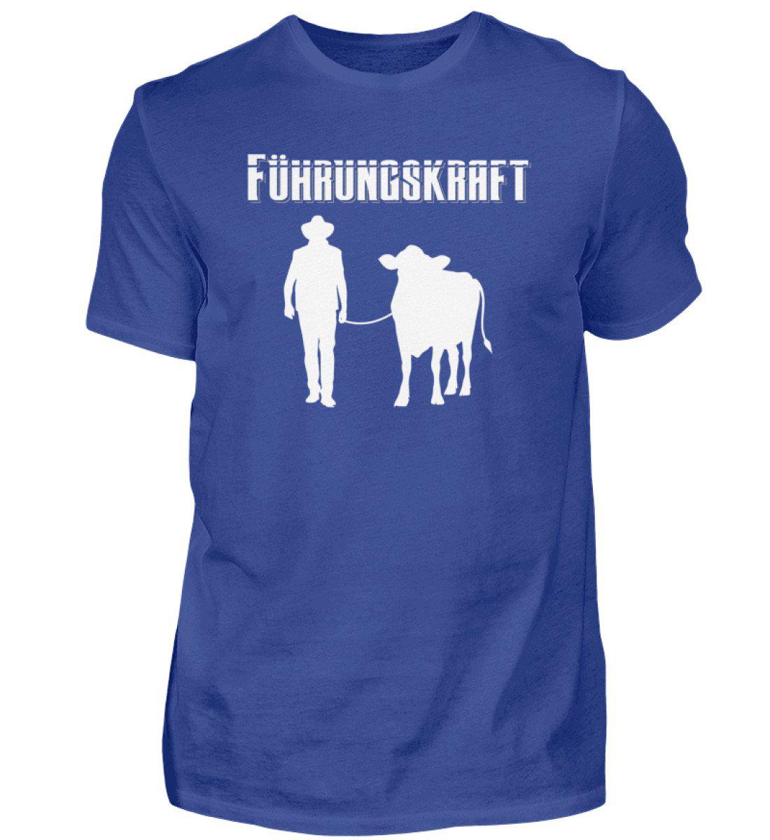 Kuh Führungskraft · Herren T-Shirt-Herren Basic T-Shirt-Royal Blue-S-Agrarstarz