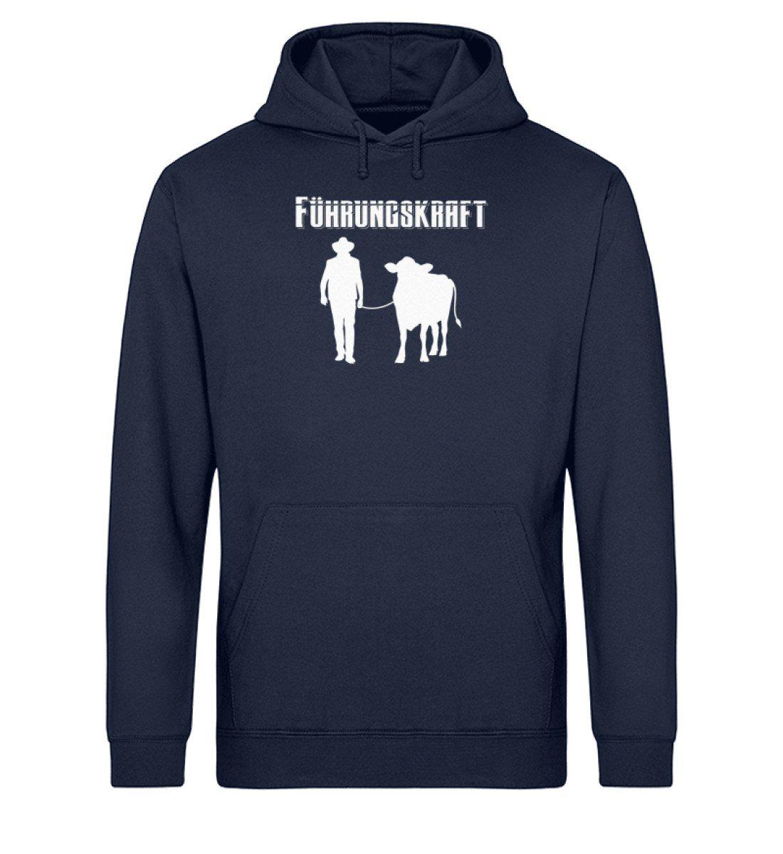 Kuh Führungskraft · Unisex Organic Hoodie-Drummer Hoodie ST/ST-French Navy-XS-Agrarstarz