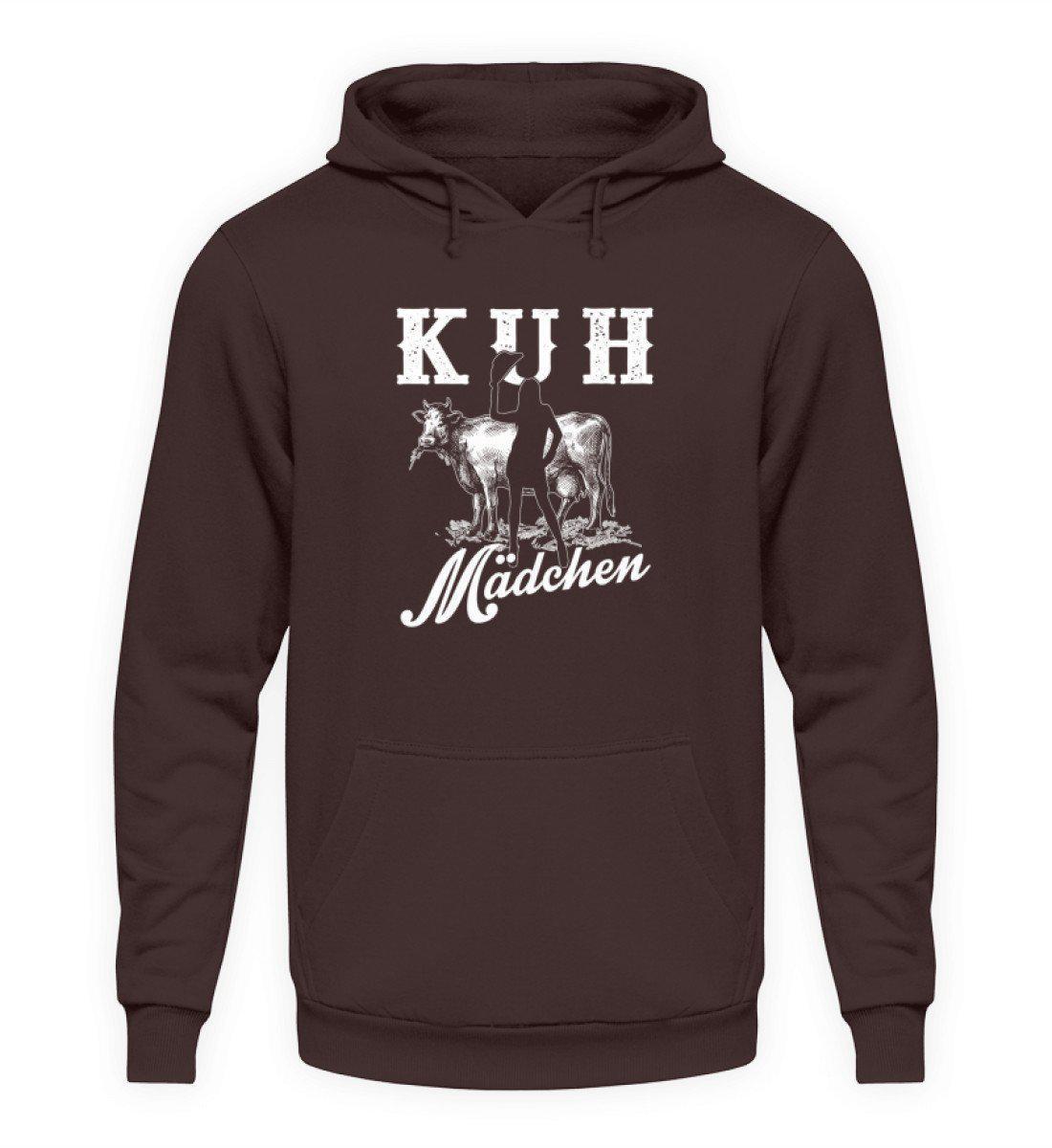 Kuh Mädchen · Unisex Kapuzenpullover Hoodie-Unisex Hoodie-Hot Chocolate-L-Agrarstarz