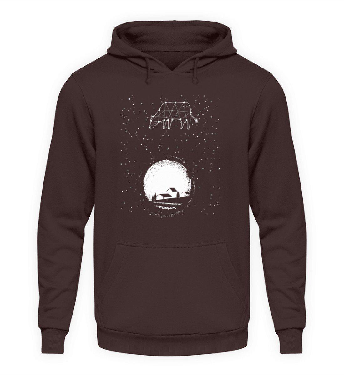 Kuh Sterne · Unisex Kapuzenpullover Hoodie-Unisex Hoodie-Hot Chocolate-L-Agrarstarz