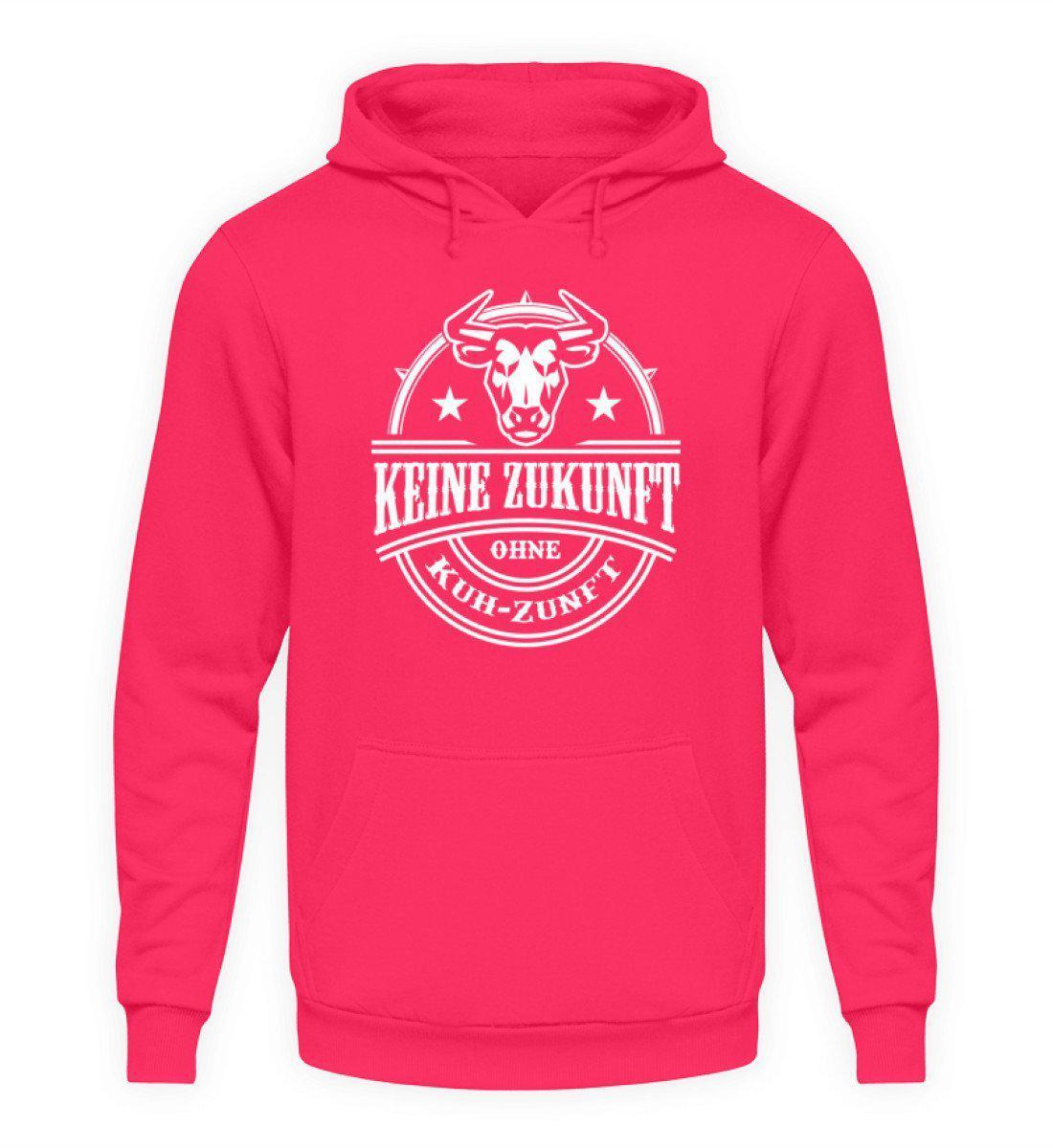 Kuh-Zunft Zukunft · Unisex Kapuzenpullover Hoodie-Unisex Hoodie-Hot Pink-L-Agrarstarz