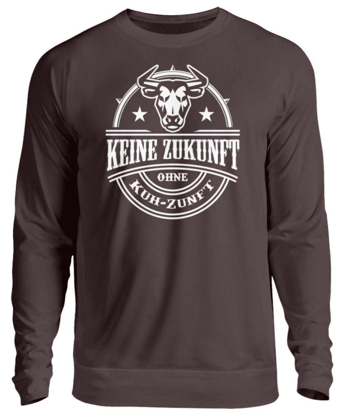 Kuh-Zunft Zukunft · Unisex Sweatshirt Pullover-Unisex Sweatshirt-Hot Chocolate-S-Agrarstarz