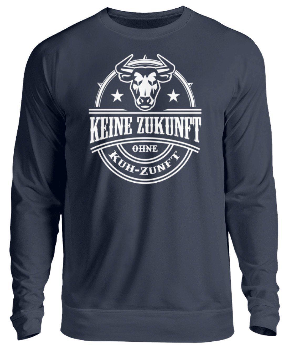 Kuh-Zunft Zukunft · Unisex Sweatshirt Pullover-Unisex Sweatshirt-Oxford Navy-S-Agrarstarz