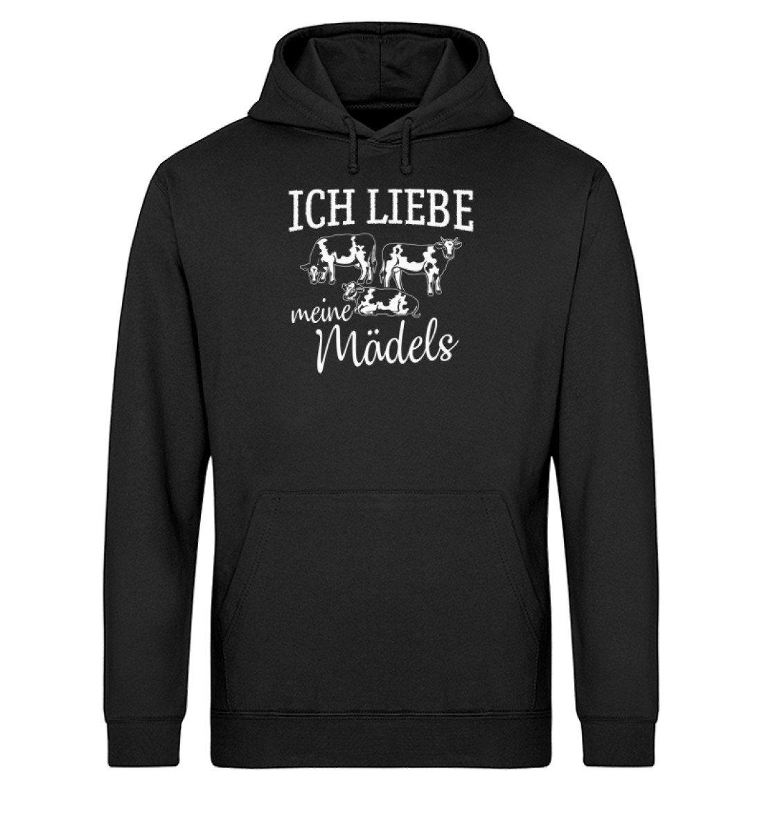 Kühe Mädels · Unisex Organic Hoodie-Drummer Hoodie ST/ST-Black-XS-Agrarstarz