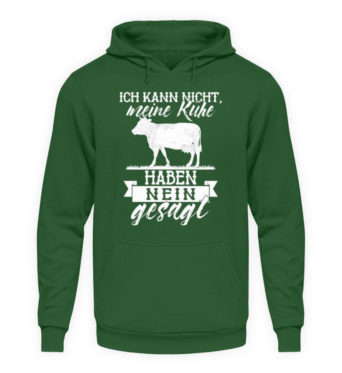 Kühe haben Nein gesagt · Unisex Kapuzenpullover Hoodie-Unisex Hoodie-Bottle Green-S-Agrarstarz
