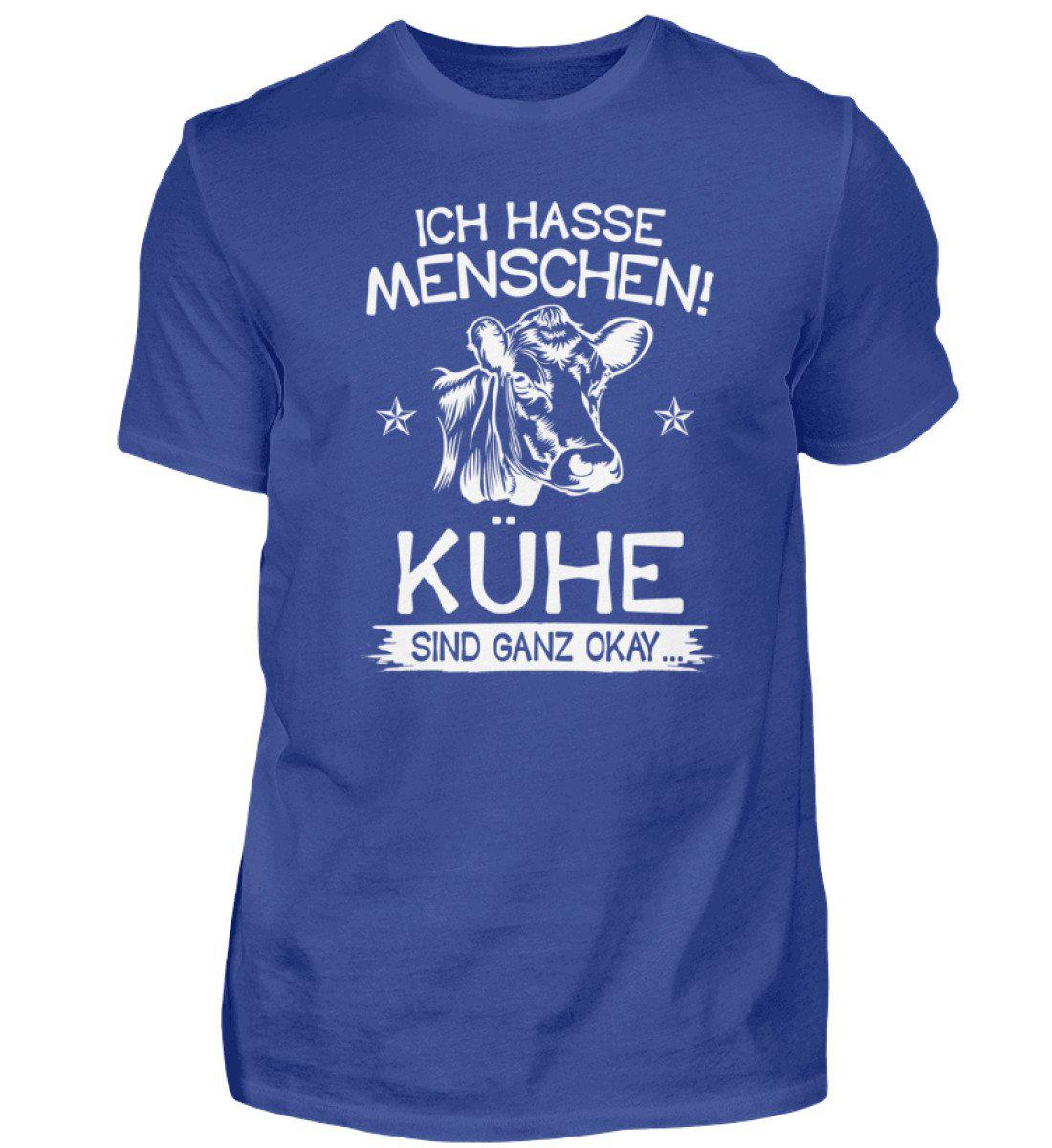 Kühe sind ganz okay · Herren T-Shirt-Herren Basic T-Shirt-Royal Blue-S-Agrarstarz