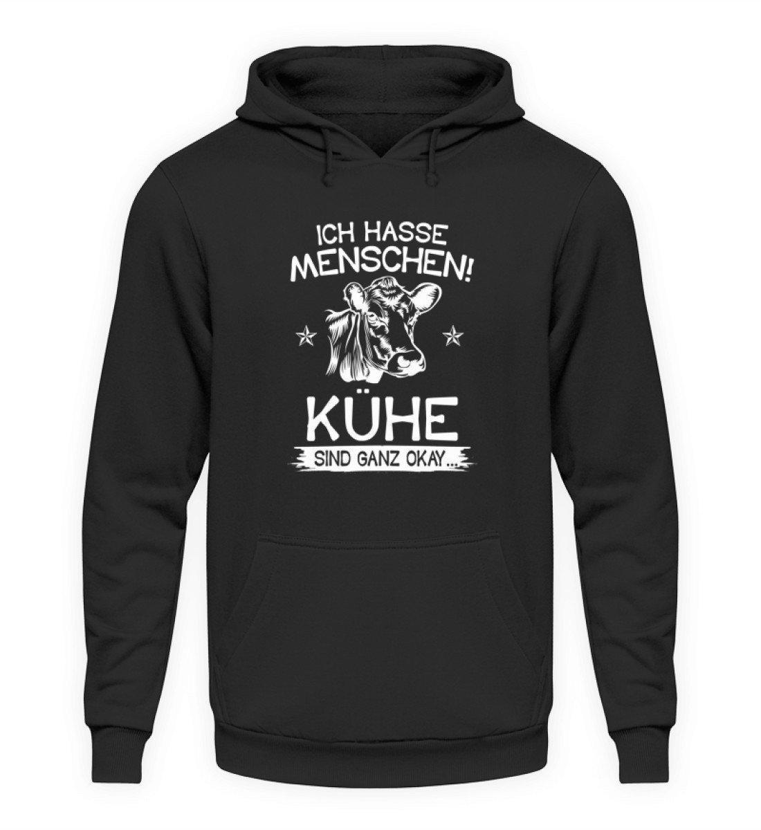 Kühe sind ganz okay · Unisex Kapuzenpullover Hoodie-Unisex Hoodie-Jet Black-L-Agrarstarz
