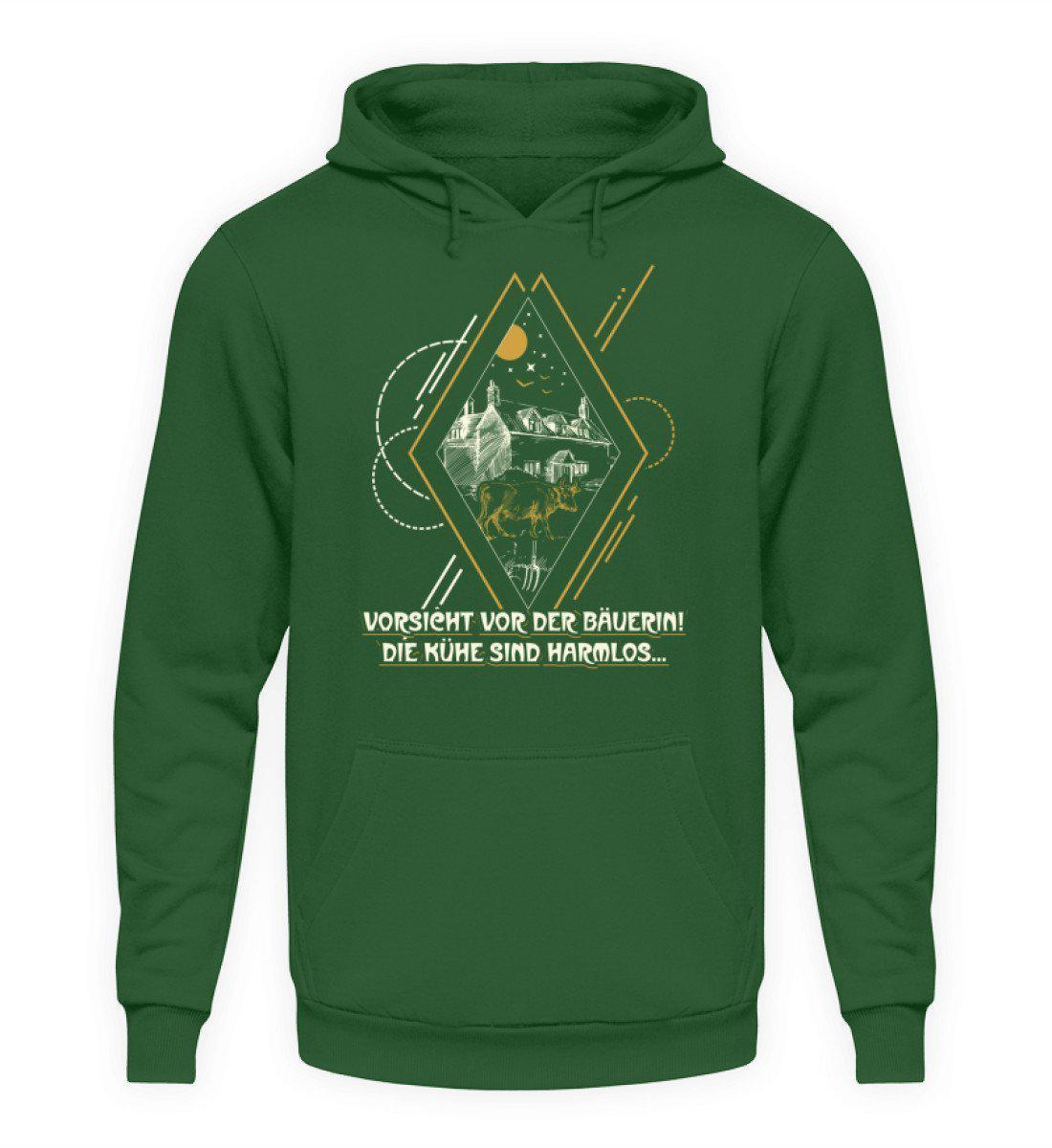 Kühe sind harmlos · Unisex Kapuzenpullover Hoodie-Unisex Hoodie-Bottle Green-L-Agrarstarz