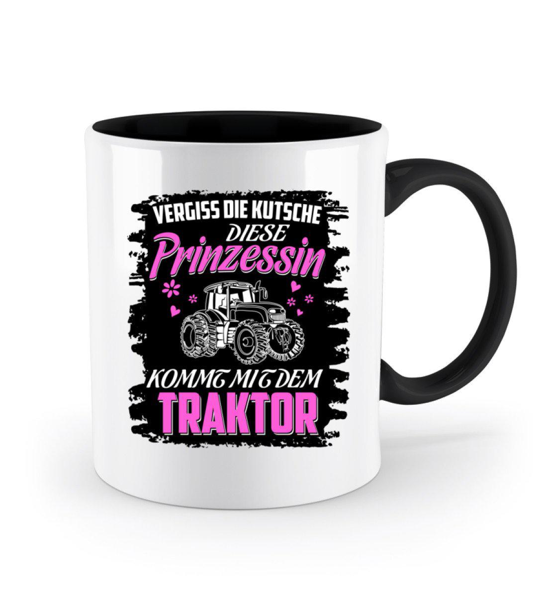 Kutsche Prinzessin Traktor · Keramik Tasse zweifarbig-Keramik Tasse Zweifarbig-Agrarstarz