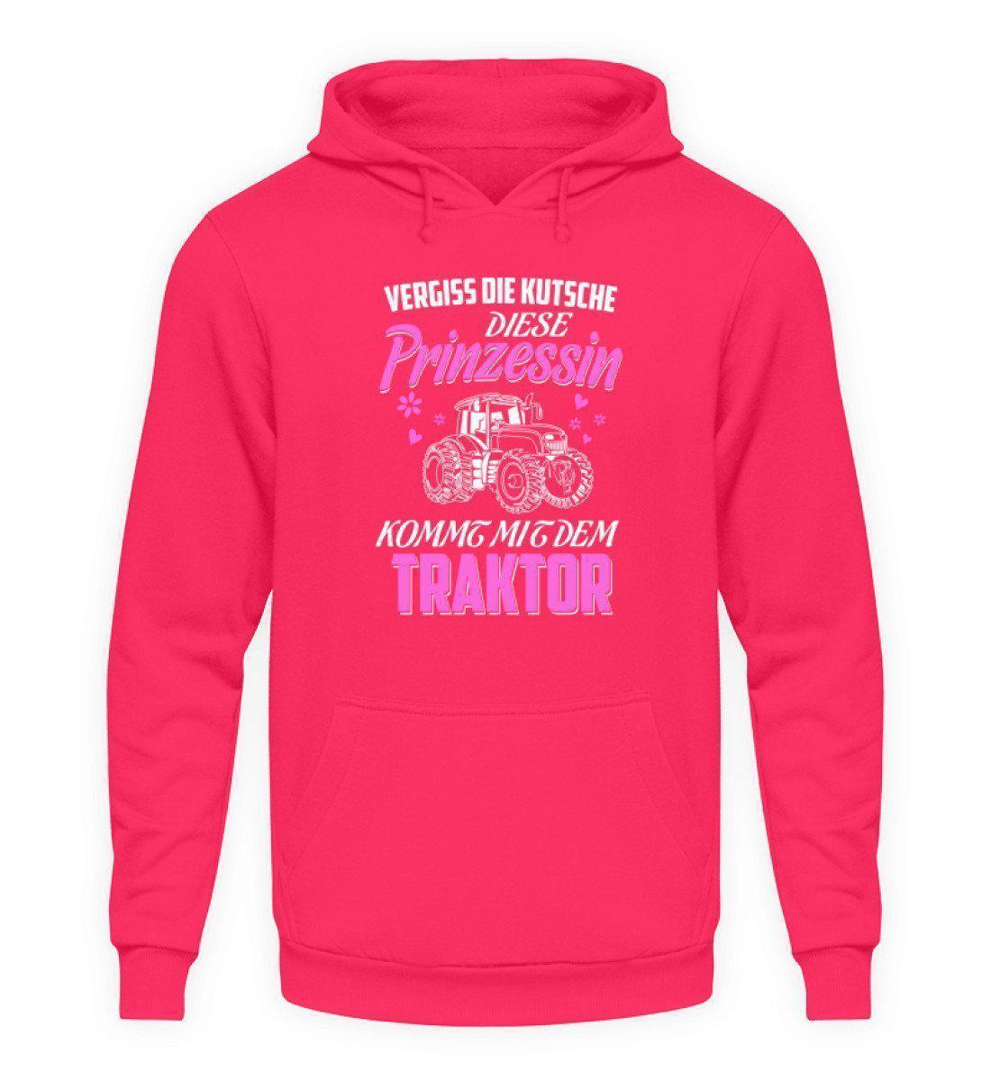 Kutsche Prinzessin Traktor · Unisex Kapuzenpullover Hoodie-Unisex Hoodie-Hot Pink-L-Agrarstarz