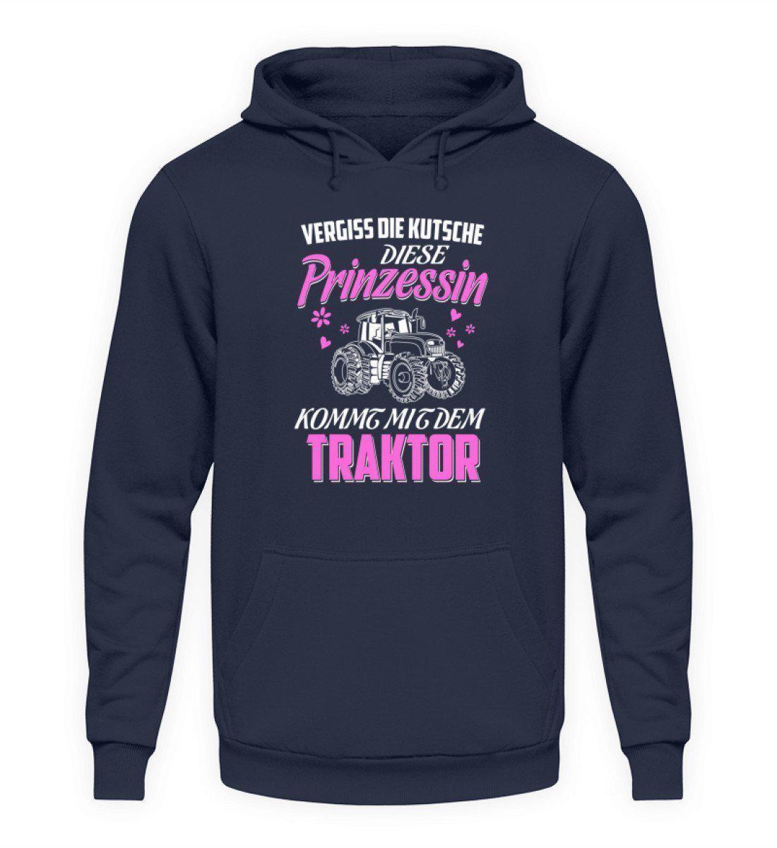 Kutsche Prinzessin Traktor · Unisex Kapuzenpullover Hoodie-Unisex Hoodie-Oxford Navy-L-Agrarstarz