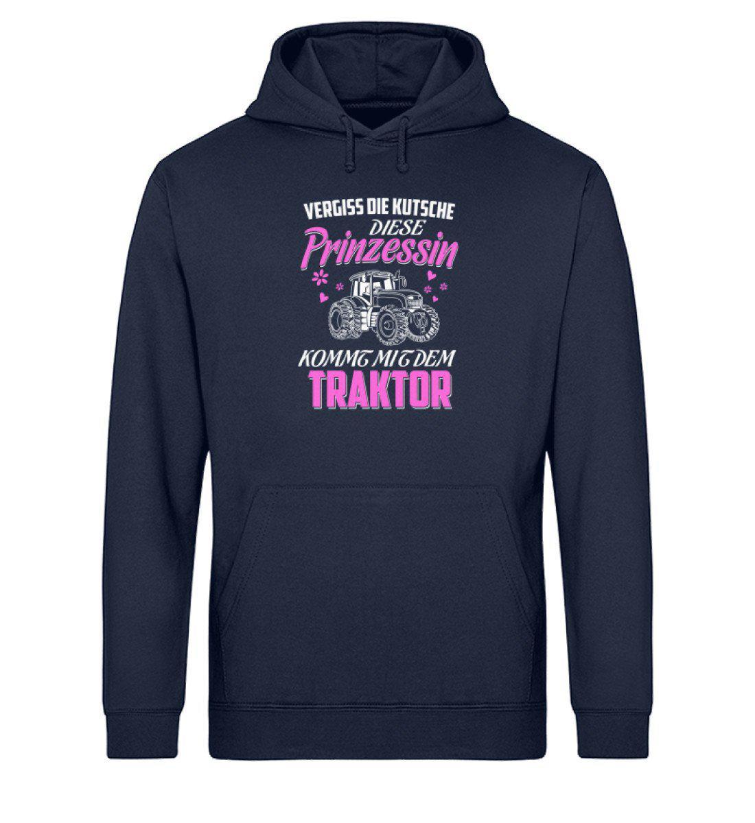 Kutsche Prinzessin Traktor · Unisex Organic Hoodie-Drummer Hoodie ST/ST-French Navy-XS-Agrarstarz